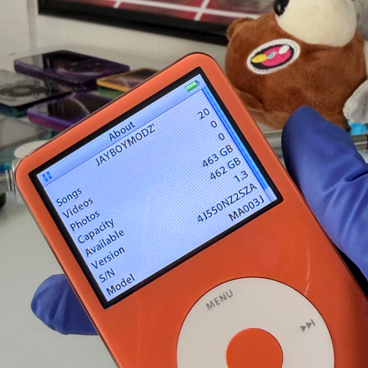 iPod 5th Gen Video - Orange Creamsicle 512GB (Thick) – JAYBOYMODZ