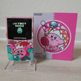 NEW KIRBY Themed GBC with Q5 Light up Logo  IPS Screen Mod w/Box!