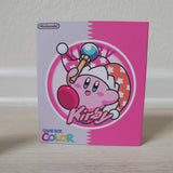 NEW KIRBY Themed GBC with Q5 Light up Logo  IPS Screen Mod w/Box!