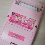 NEW KIRBY Themed GBC with Q5 Light up Logo  IPS Screen Mod w/Box!