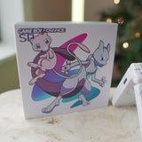 NEW MEW Themed GBA SP IPS Screen Mod w/Box!