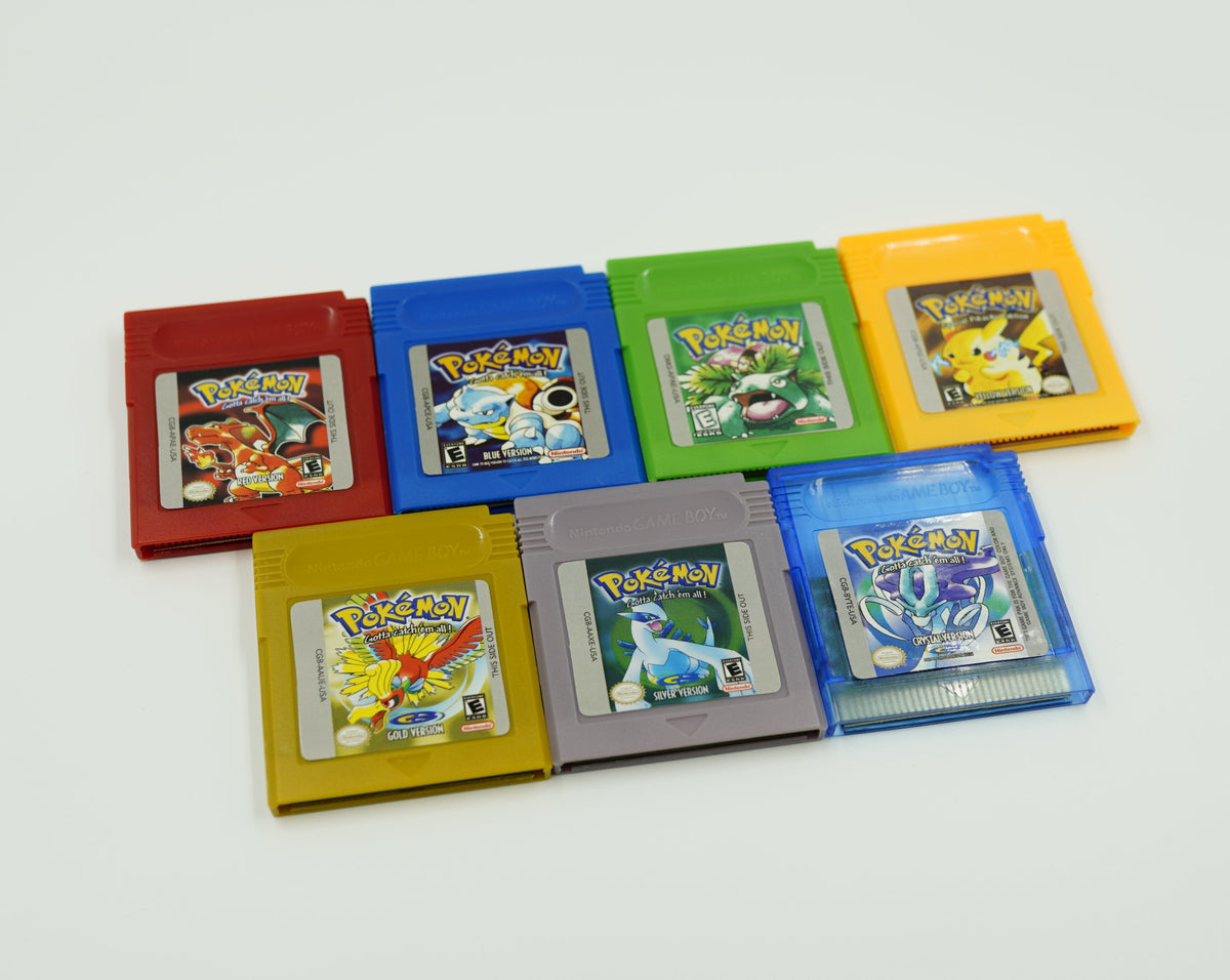 Pokemon Edition All Gameboy Color Pokemon Games Pokemon Silver