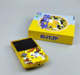 NEW Pikachu Themed GBC with Q5 Light up Logo IPS Screen Mod w/Box!