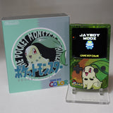 NEW Chikorita Themed GBC with Q5 Light up Logo IPS Screen Mod w/Box!