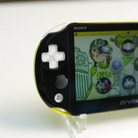 2k PS VITA | Black & Yellow | MODDED w/ 128gb SD Card
