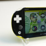 2k PS VITA | Black & Yellow | MODDED w/ 128gb SD Card