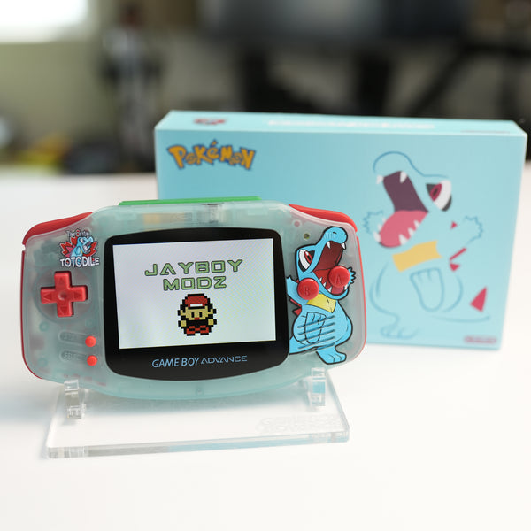 NEW Tododile Themed GBA IPS Screen Mod w/Box!