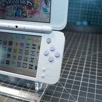 2DS XL! | White and Lavender| MODDED w/ 128gb SD card