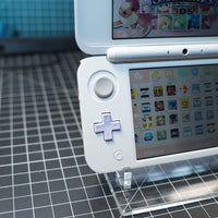 2DS XL! | White and Lavender| MODDED w/ 128gb SD card