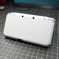 2DS XL! | White and Lavender| MODDED w/ 128gb SD card