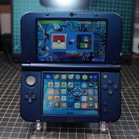 3DS XL! | Blue | MODDED w/ 128gb SD card