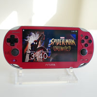 OLED PS VITA | Cosmic Red | MODDED w/ 256gb SD Card