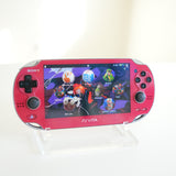 OLED PS VITA | Cosmic Red | MODDED w/ 256gb SD Card