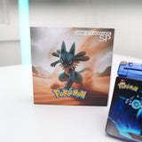 NEW LUCARIO Themed GBA SP IPS Screen Mod w/Box!