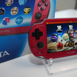 OLED PS VITA | Cosmic Red | MODDED w/ 128gb SD Card