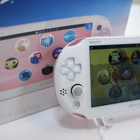 2k PS VITA |  White & Pink | MODDED w/ 128gb SD Card