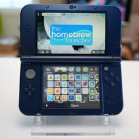 3DS XL! | Blue | MODDED w/ 128gb SD card