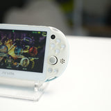 2k PS VITA | White & Blue | MODDED w/ 256gb SD Card
