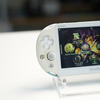 2k PS VITA | White & Blue | MODDED w/ 256gb SD Card