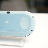 2k PS VITA | White & Blue | MODDED w/ 256gb SD Card