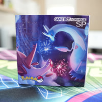 NEW Latios/Latias Themed GBA SP IPS Screen Mod w/Box!