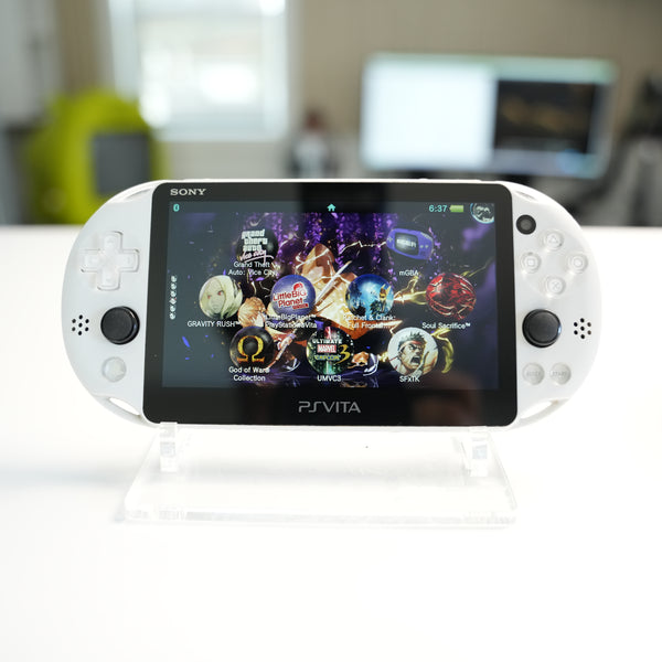 2k PS VITA | White | MODDED w/ 256gb SD Card
