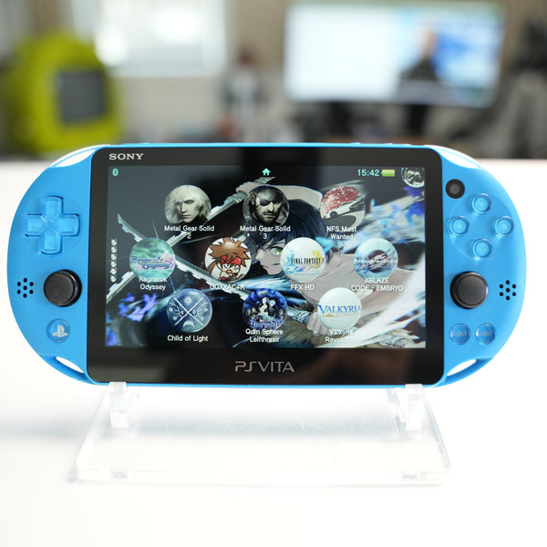 2k PS VITA |  Blue | MODDED w/ 256gb SD Card