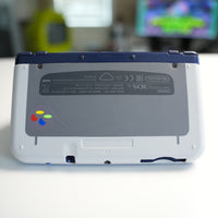 3DS XL! | Blue/SNES | MODDED w/ 128gb SD card