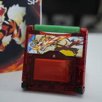 NEW ARCANINE Themed GBA SP IPS Screen Mod w/Box!
