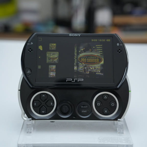 PSP GO Black MODDED w/128gb SD Card – JAYBOYMODZ1