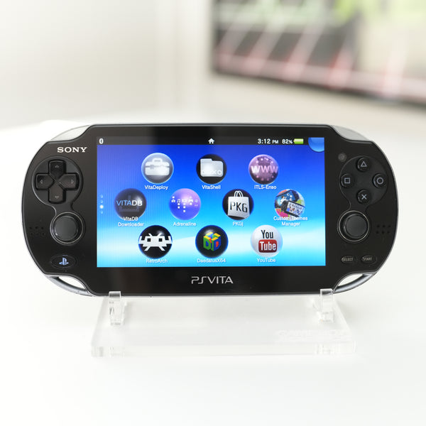 OLED PS VITA | Black | MODDED w/ 128gb SD Card