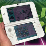 3DS XL! | Pink& White | MODDED w/ 128gb SD card