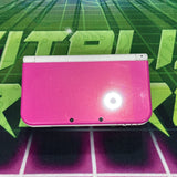 3DS XL! | Pink& White | MODDED w/ 128gb SD card