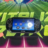 OLED PS VITA | Black | MODDED w/ 128gb SD Card