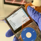 iPod 5th Gen Video - Clear Black & Blue 512GB (Thin)