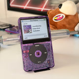 iPod 5.5th Gen Video - Clear Purple Distressed 256GB (Thick)