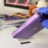 iPod 5.5th Gen Video - Clear Purple Distressed 256GB (Thick)