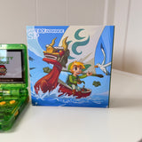 NEW Minish Cap Themed GBA SP IPS Screen Mod w/Box!