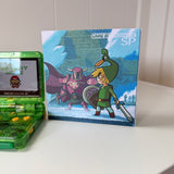 NEW Minish Cap Themed GBA SP IPS Screen Mod w/Box!