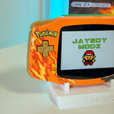 NEW Typhlosion Themed GBA IPS MAX Screen Mod w/Box!