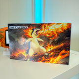 NEW Typhlosion Themed GBA IPS MAX Screen Mod w/Box!