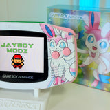 NEW Sylveon Themed GBA IPS Screen Mod w/Box!