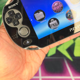 OLED PS VITA | Black | MODDED w/ 128gb SD Card