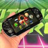 OLED PS VITA | Black | MODDED w/ 128gb SD Card