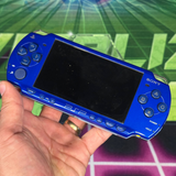 PSP 2000 |  Royal Blue | MODDED w/128gb SD Card