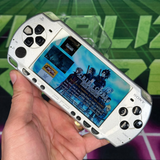 PSP 2000 |  Silver | MODDED w/128gb SD Card