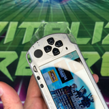 PSP 2000 |  Silver | MODDED w/128gb SD Card
