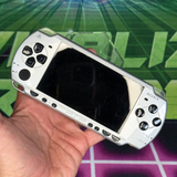 PSP 2000 |  Silver | MODDED w/128gb SD Card