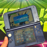 3DS XL! | Blue | MODDED w/ 128gb SD card