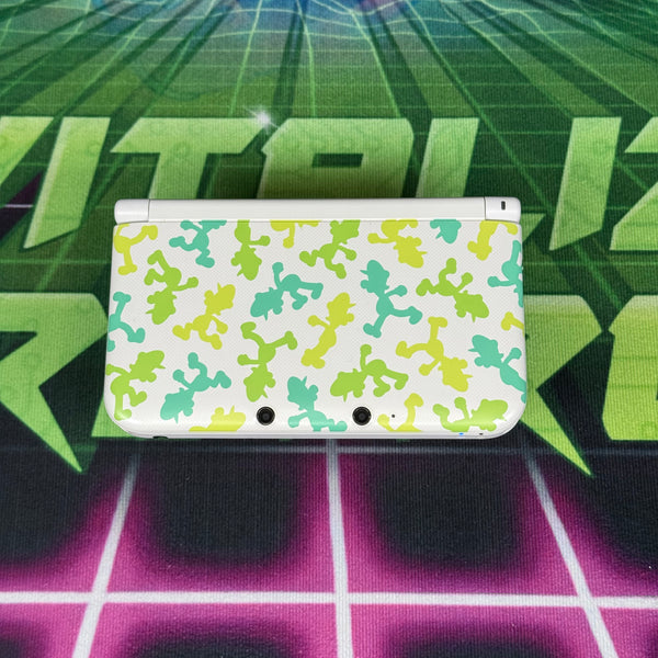 3DS XL!  LUIGI Edition! | MODDED w/ 128gb SD card